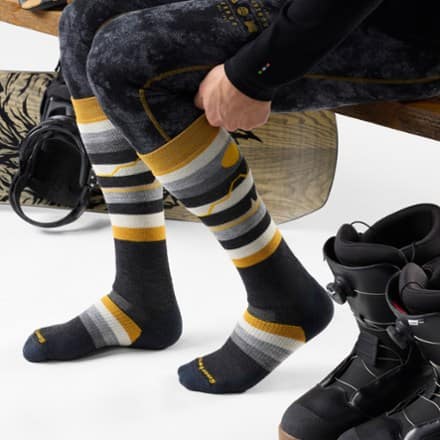 Smartwool Snowboard Full Cushion Cold Caynon Over the Calf Socks - Men's 1