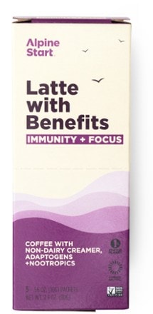 Alpine Start Instant Latte with Benefits - Package of 5 1