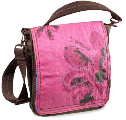 life is good messenger bag