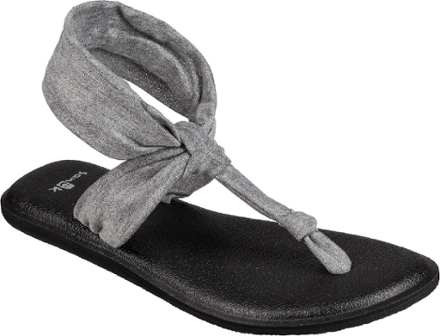sanuk flip flops yoga sling