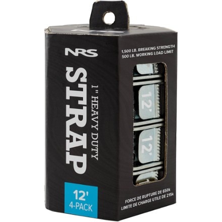 NRS 12' x 1" Heavy-Duty Straps - Package of 4 0