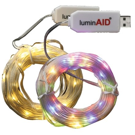 Camping Tent String Lights, 8 Flashing Modes Colorful LED Decorative Camping  Tent Rope Lights Battery Operated with Remote Control, 40 ft Outdoor  Waterproof Light Great for Camping, Canopy, Hammock 