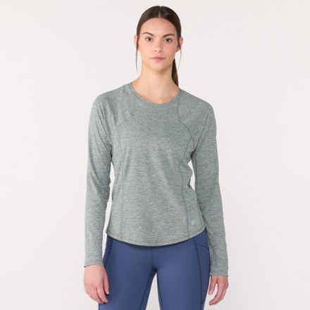 トップス SEA LONG SLEEVE TEE REI Co-op Swiftland High-Low-Hem Long-Sleeve Running T-Shirt