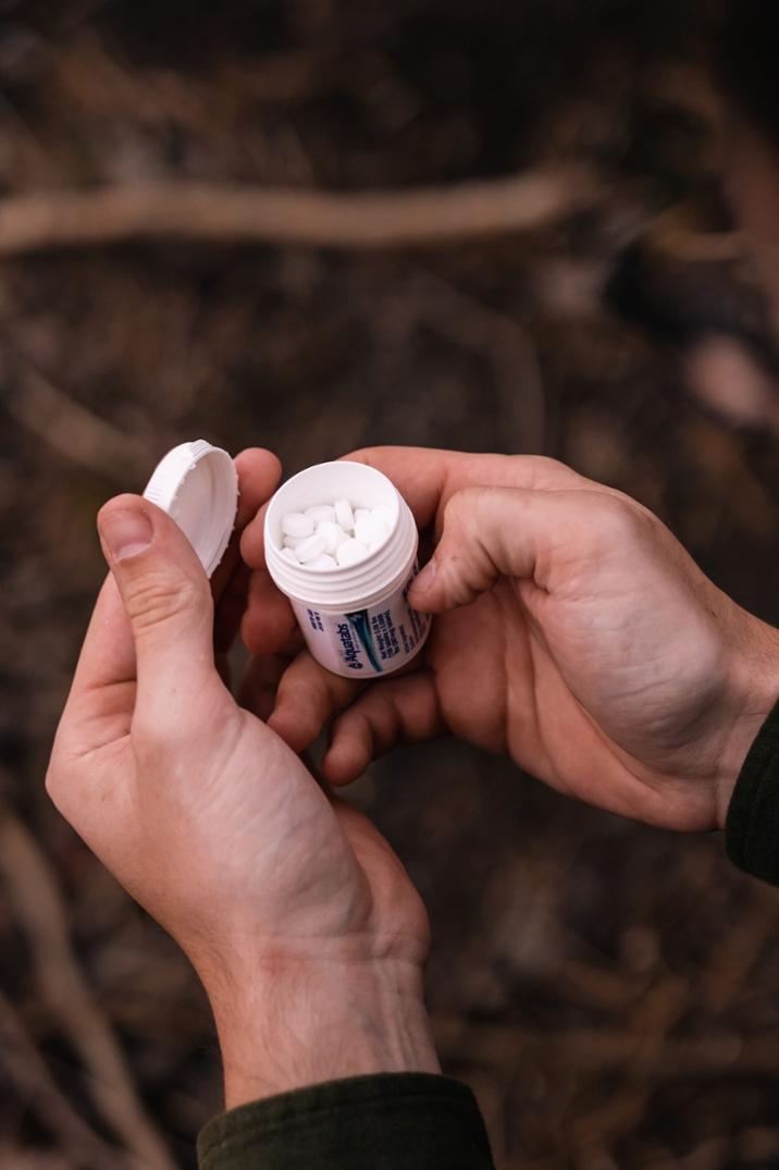 Location Image for Water Purification Tablets - Package of 100