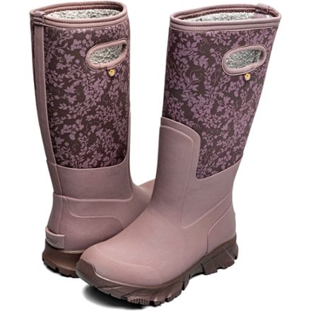 Bogs Whiteout II Demure Floral Rain Boots - Women's 6