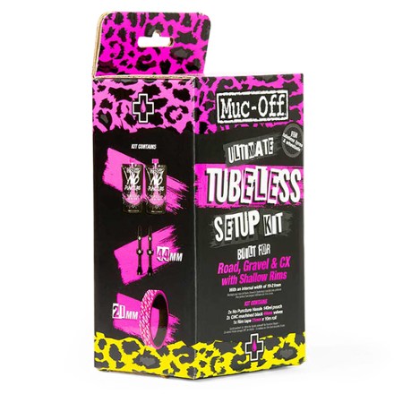 Muc-Off Ultimate Tubeless Setup Kit for Road, Gravel & CX with Shallow Rims 1