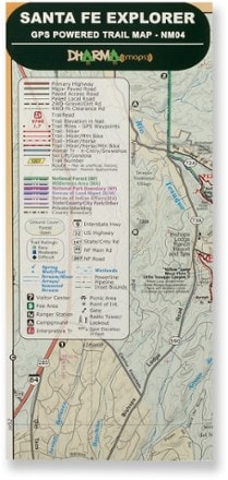  Santa Fe Explorer Trail Map  