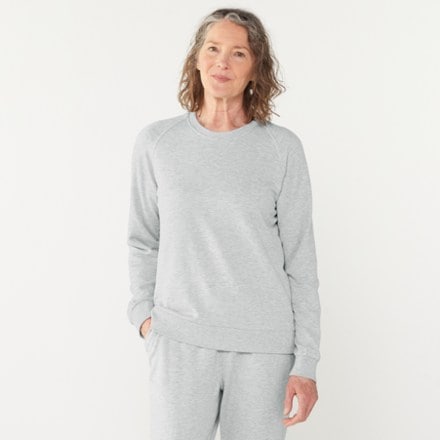 Free Fly Lightweight Fleece Crew Shirt - Women's 2