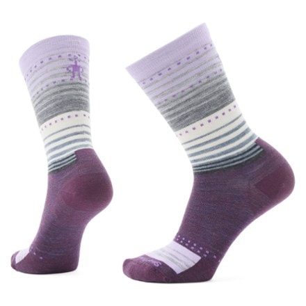 Smartwool Everyday Stitch Stripe Crew Socks - Women's 0