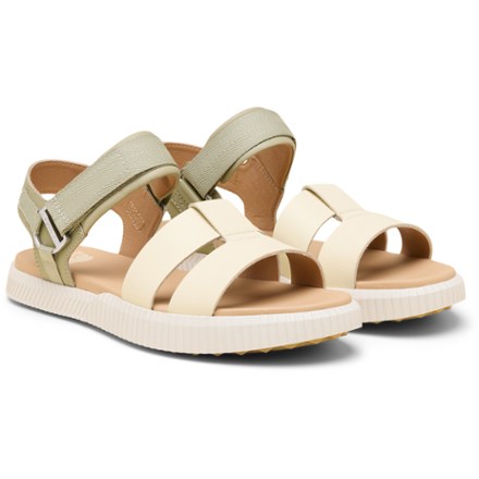 Sorel ONA AVE Ankle Strap Flat Sandals - Women's 4