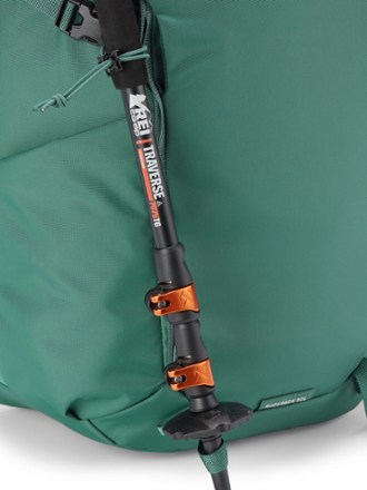 REI Co-op Ruckpack 30 Pack Trekking pole attachments