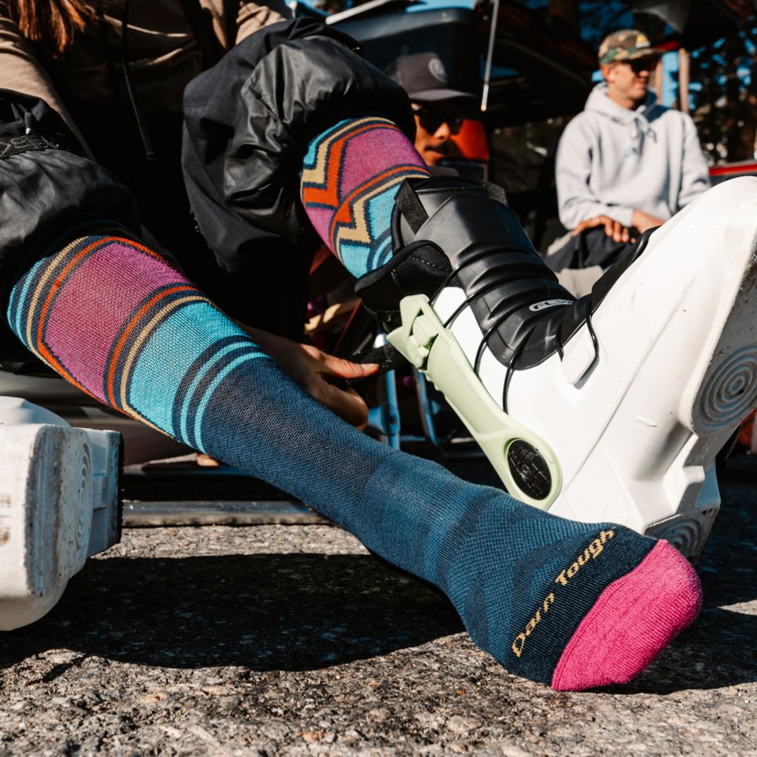 Location Image for Echo Over-the-Calf Midweight Ski and Snowboard Socks - Women's