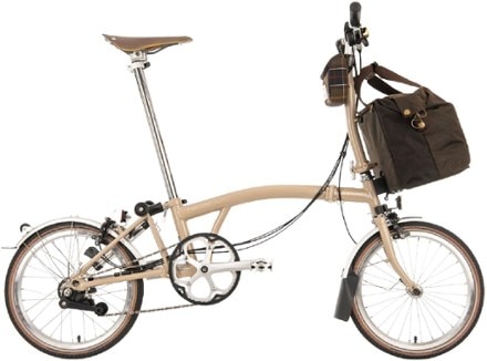 Brompton x Barbour C Line Explore Folding Bike | REI Co-op