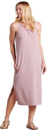 Toad&Co Piru Henley Midi Tank Dress 0