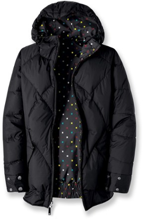 reversible down jacket womens