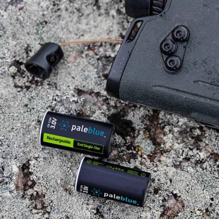 Paleblue Lithium Ion Rechargeable CR123A Batteries - Package of 4 3