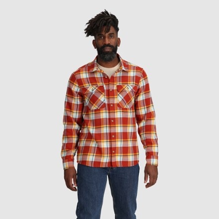 Outdoor Research Feedback Flannel Twill Shirt - Men's 1