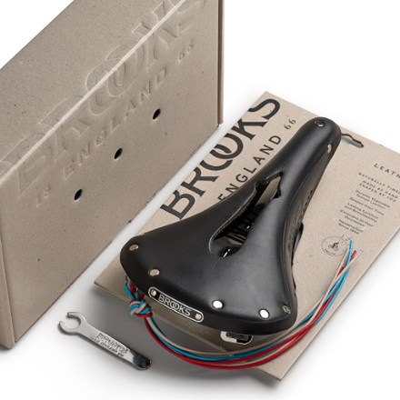 パーツ 12207 BROOKS B17 B17 IMPERIAL CHROME Brooks B17 Standard Imperial Laced Chrome Rail Leather Saddle