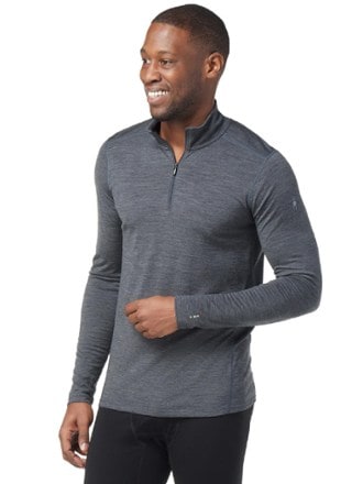 Smartwool Classic All-Season Merino Quarter-Zip Base Layer Top - Men's ...