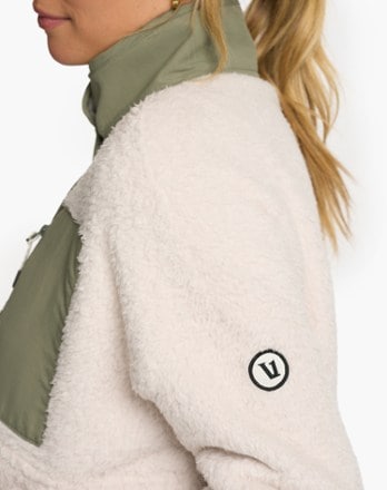 Vuori Cozy Sherpa Fleece Popover - Women's 6