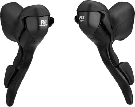 microSHIFT R8 Drop Bar Shift Lever Set - 3 x 8-Speed 0