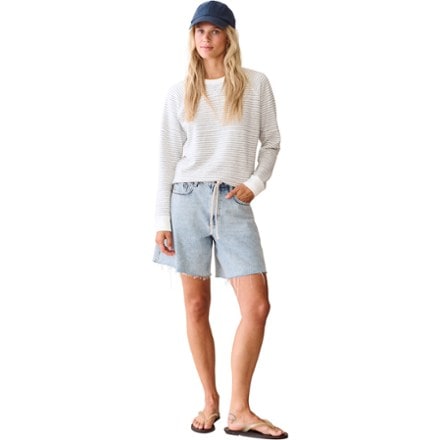 Marine Layer Reversible Raglan Shirt - Women's 1