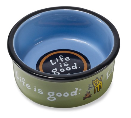 Life is good Ceramic Dog Bowl | REI Outlet