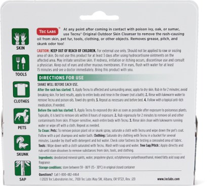 Tecnu Oak-N-Ivy Cleanser 1
