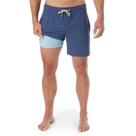 Fair Harbor Bayberry 7" Swim Trunks - Men's 4