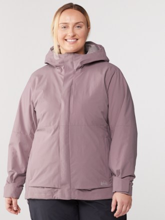rei plus size rain jacket