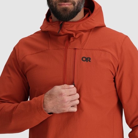 Outdoor Research Freewheel Half-Zip Bike Hoodie - Men's 6