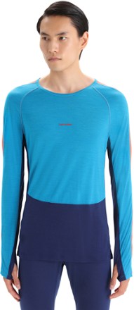 Icebreaker 125 ZoneKnit Merino Long-Sleeve Crewe Thermal Top - Men's 1