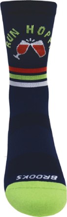 Brooks Tempo Knit In Crew Socks 1