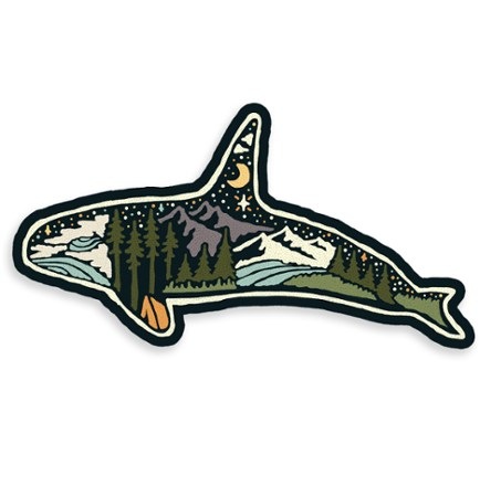 Atomicchild Orca Sticker 0