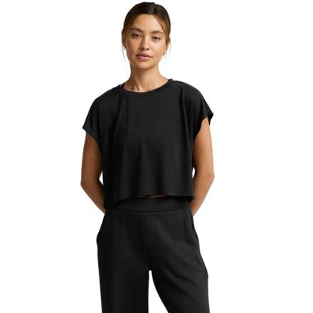 Beyond Yoga Studio Luxe Cropped T-Shirt - Women's 0
