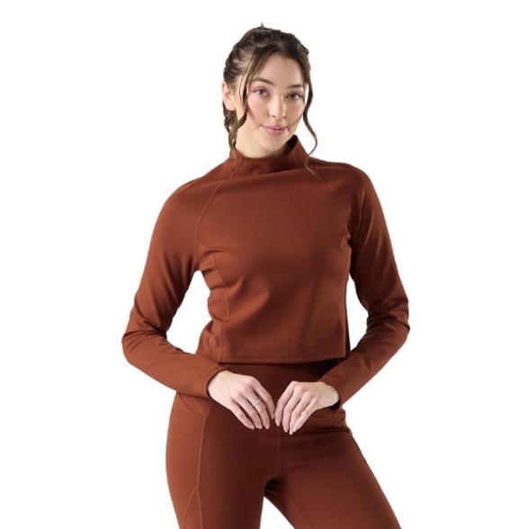 On Body Image of color Burnt Sienna