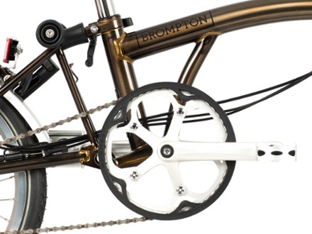 Brompton Lama Parafango Anteriore E Patta Black Edition | London Craftwork, Accessorio Per Bicicletta