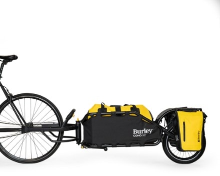 Burley Pannier Set Cargo trailer and pannier rack not included.