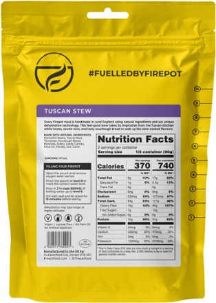 Firepot Tuscan Stew - 2 Servings 1