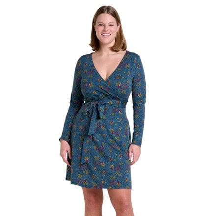 Toad&Co Cue Wrap Long-Sleeve Dress 3