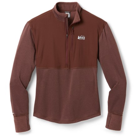 Rei Co-Op REI Co-op Women's Swiftland Thermal Running Half-Zip Pullover  Red XS - $44.83 at REI.com