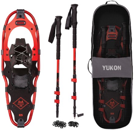 Yukon Charlie's Advanced Spin Snowshoe Kit 0