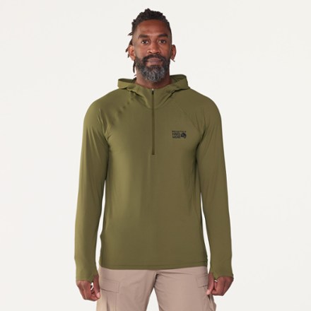 Mountain Hardwear Crater Lake Long-Sleeve Half-Zip Hoody - Men's