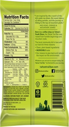 Tahoe Trail Bar Energy Bar 1