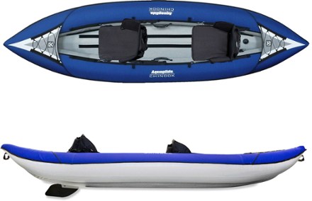 Aquaglide Chinook Two Tandem Inflatable Kayak REI Coop