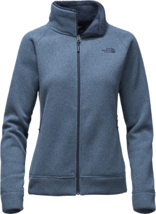 north face womens crescent full zip