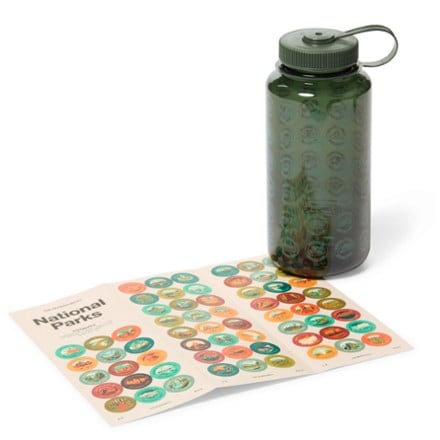 THE GEOPROJECT National Park Sticker Bottle - 32 fl. oz. 1