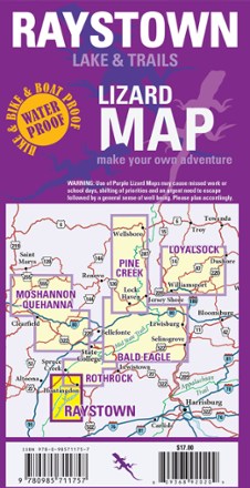 Purple Lizard Maps Raystown Lake Pennsylvania 1
