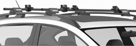 Yakima KeelOver Canoe Carrier Crossbars not included.