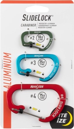 Nite Ize SlideLock Carabiners - Set of 3 0